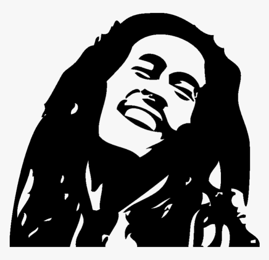 Detail Siluet Bob Marley Nomer 17