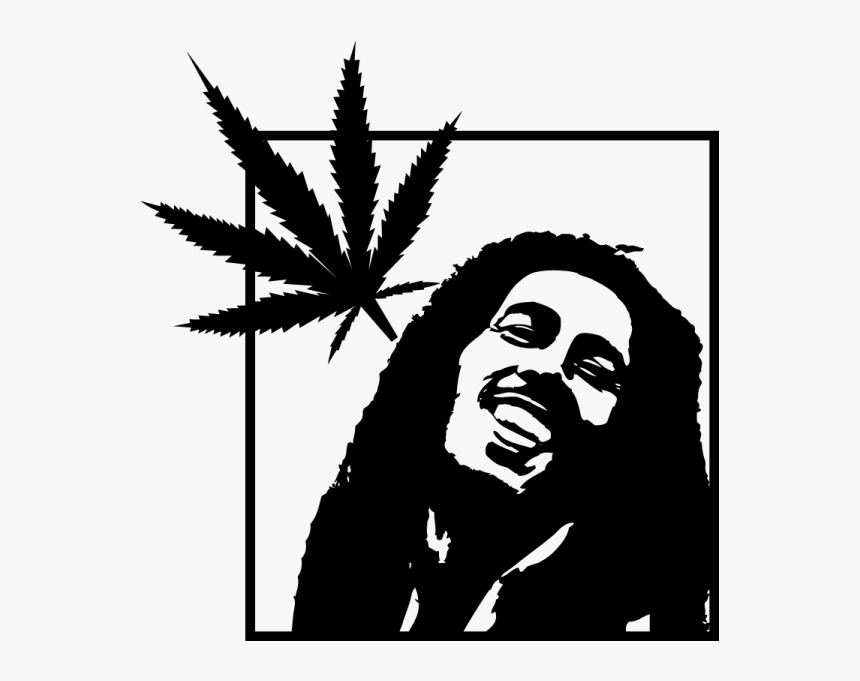 Detail Siluet Bob Marley Nomer 19