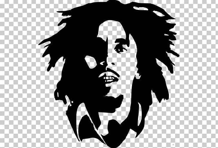 Detail Siluet Bob Marley Nomer 50