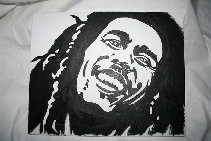 Detail Siluet Bob Marley Nomer 51