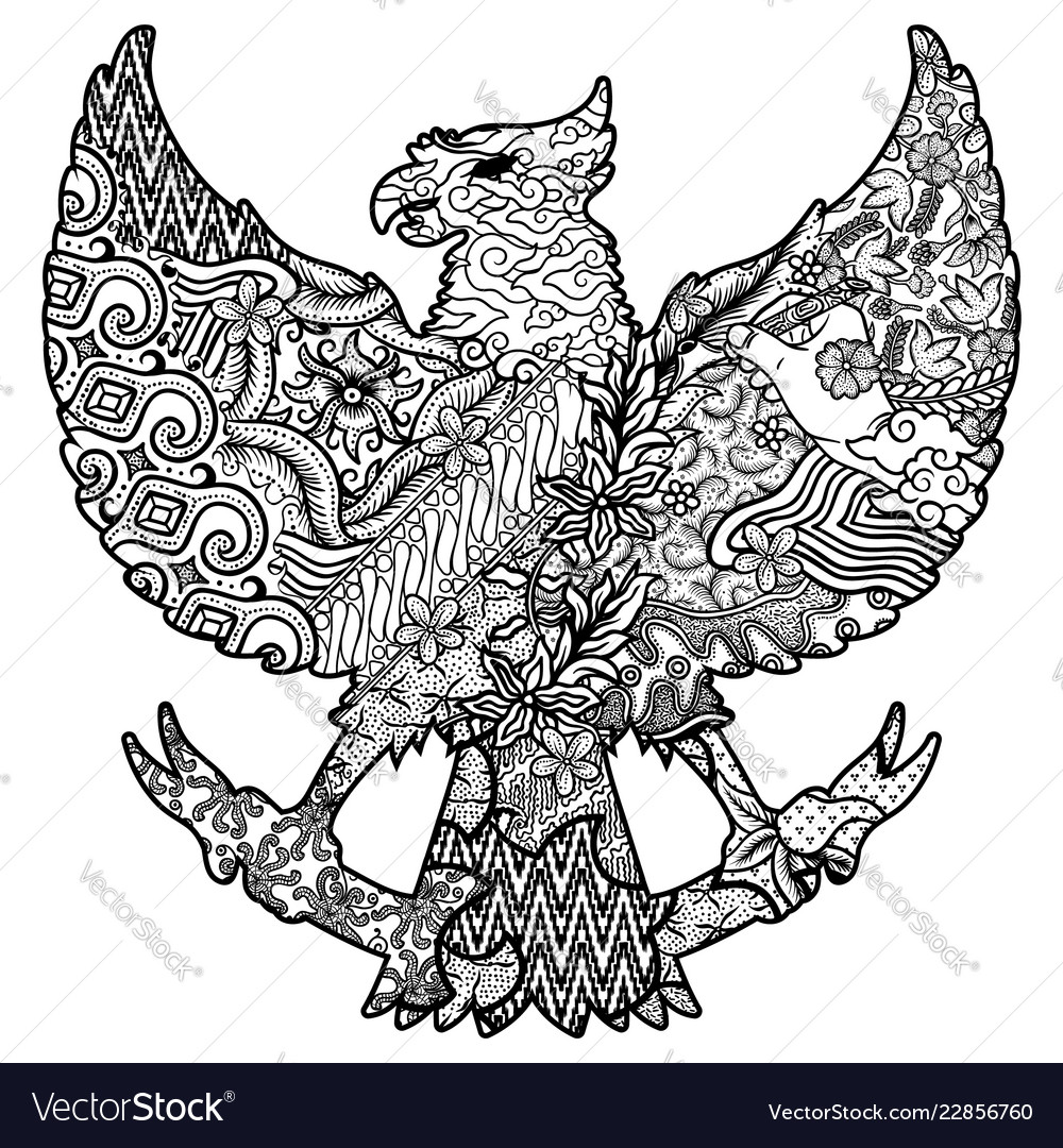Detail Siluet Garuda Vector Nomer 11