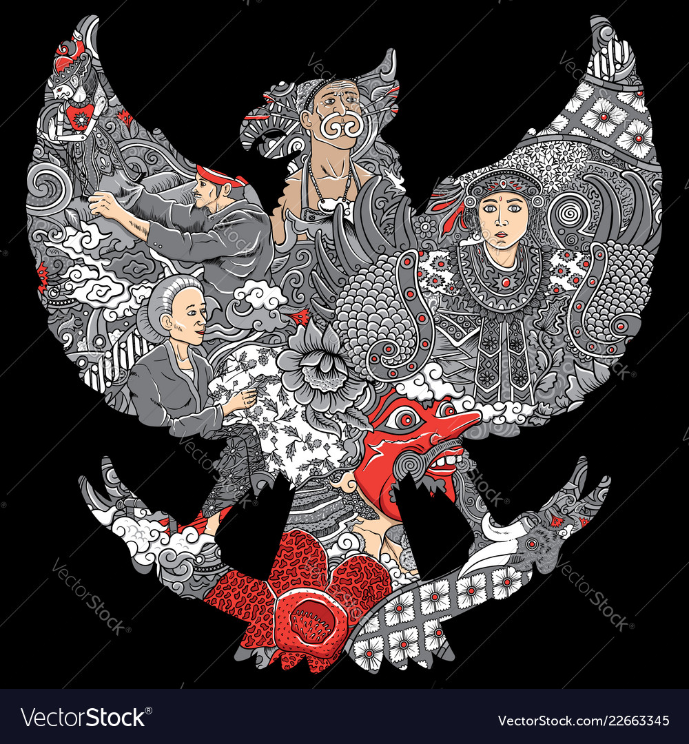 Detail Siluet Garuda Vector Nomer 34