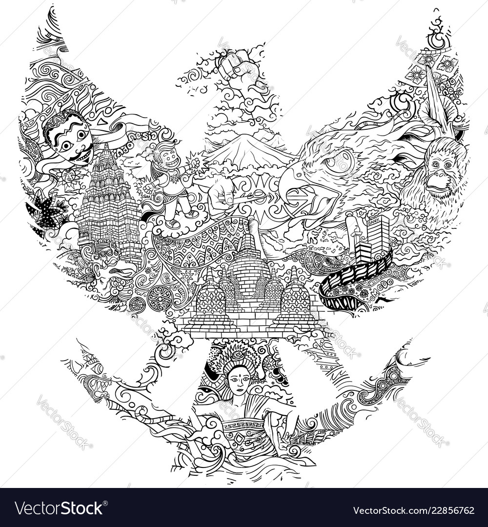 Detail Siluet Garuda Vector Nomer 41
