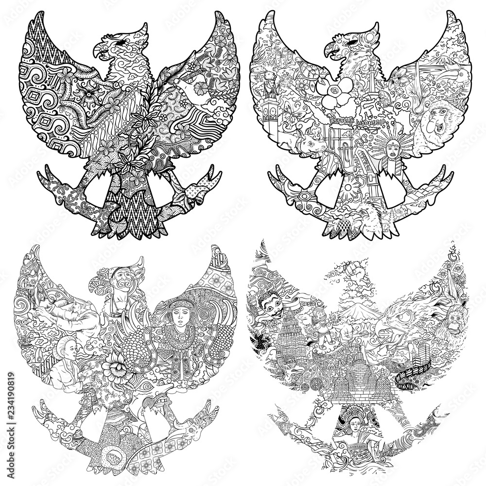 Detail Siluet Garuda Vector Nomer 46