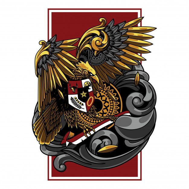 Detail Siluet Garuda Vector Nomer 48