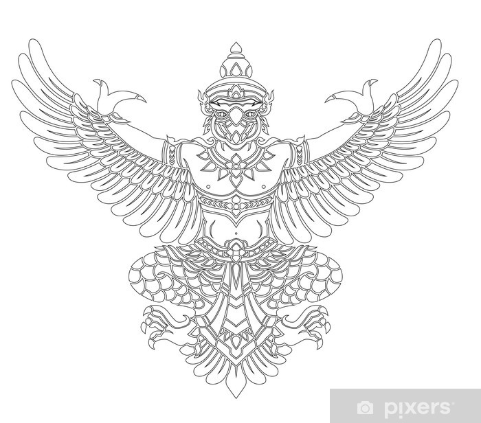 Detail Siluet Garuda Vector Nomer 53