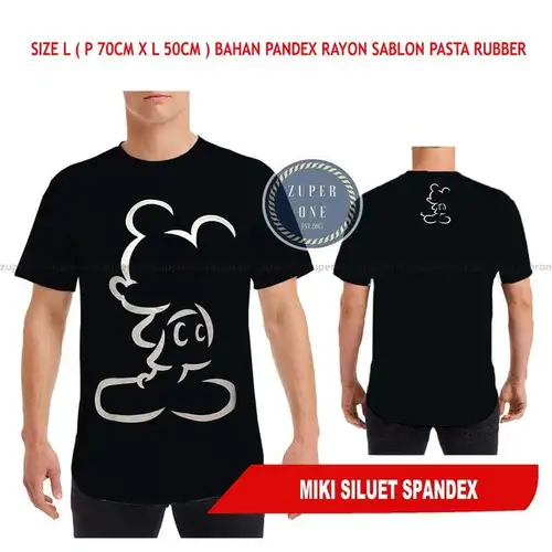 Detail Siluet Kaos Nomer 12