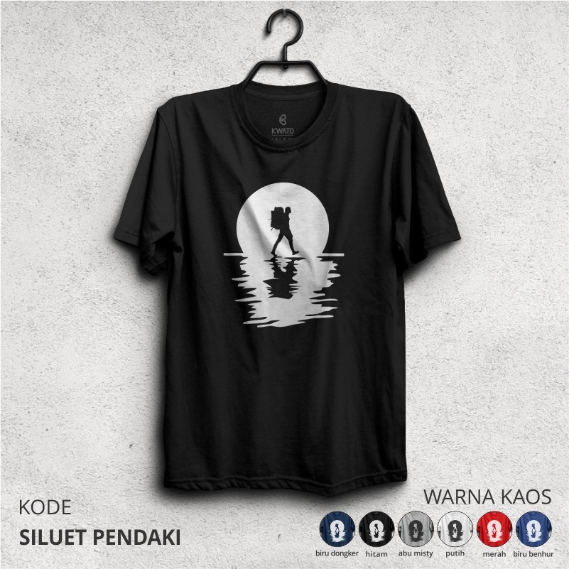 Detail Siluet Kaos Nomer 10