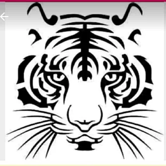 Detail Siluet Macan Nomer 27