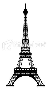 Detail Siluet Menara Eiffel Nomer 11