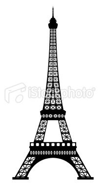 Detail Siluet Menara Eiffel Nomer 11