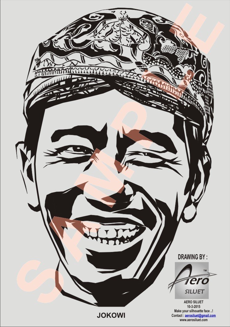 Detail Siluet Muka Nomer 15