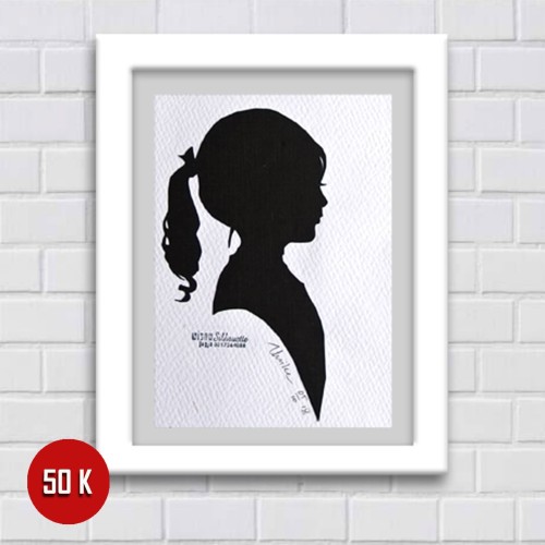 Detail Siluet Muka Nomer 30