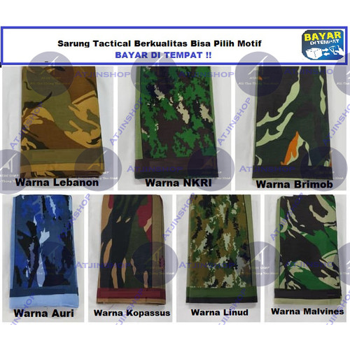 Detail Warna Loreng Tni Nomer 22
