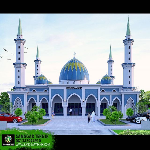 Warna Masjid Yang Indah - KibrisPDR
