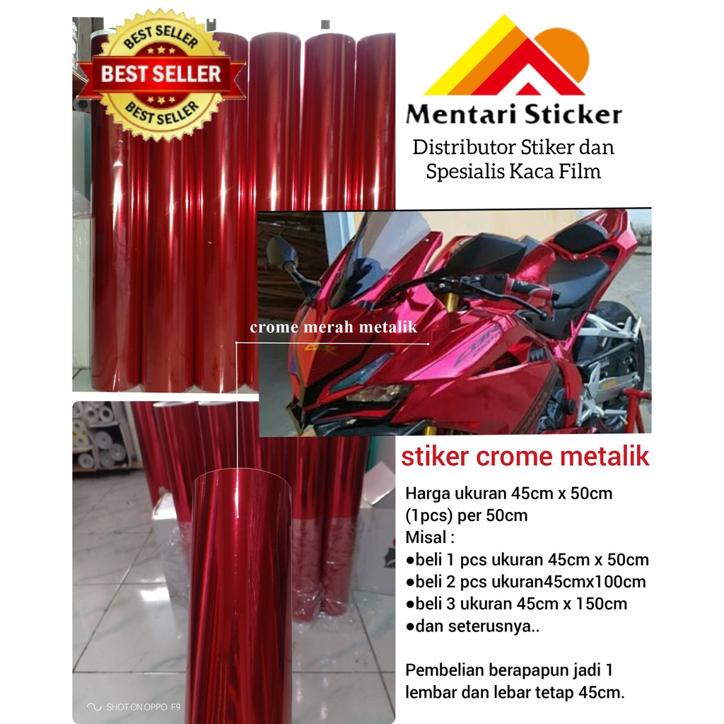 Detail Warna Merah Metalik Motor Nomer 19