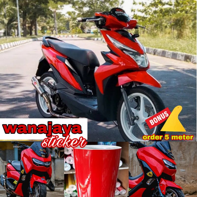 Detail Warna Merah Metalik Motor Nomer 23