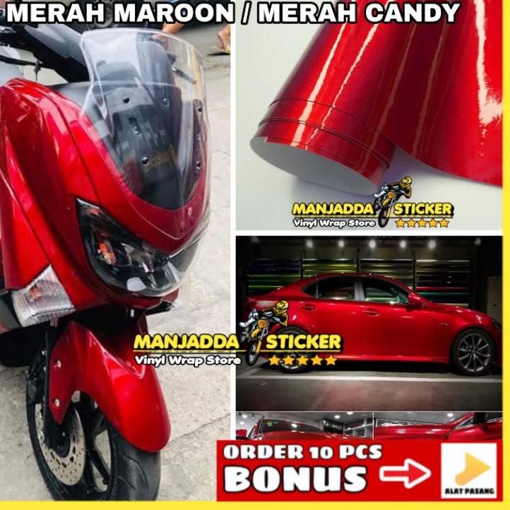 Detail Warna Merah Metalik Motor Nomer 32