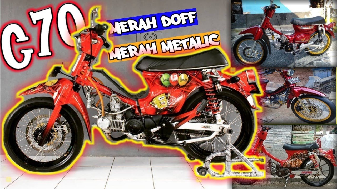 Detail Warna Merah Metalik Motor Nomer 57