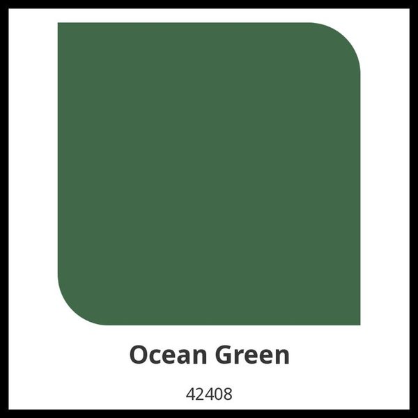 Detail Warna Ocean Green Nomer 8