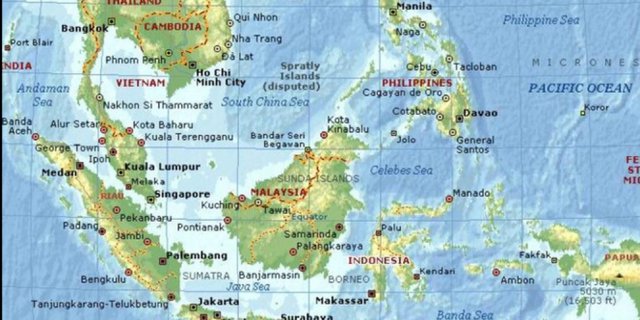 Detail Warna Peta Asia Tenggara Nomer 16