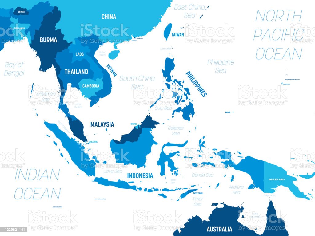 Detail Warna Peta Asia Tenggara Nomer 33