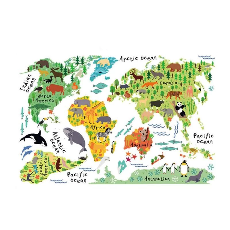 Detail Warna Peta Dunia Nomer 44