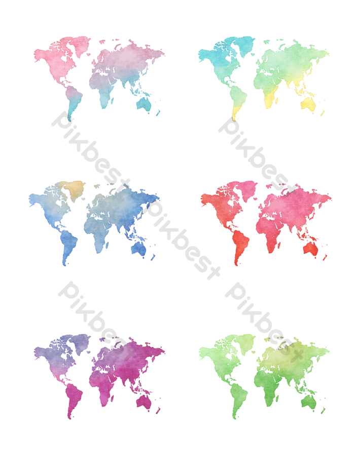 Detail Warna Peta Dunia Nomer 53