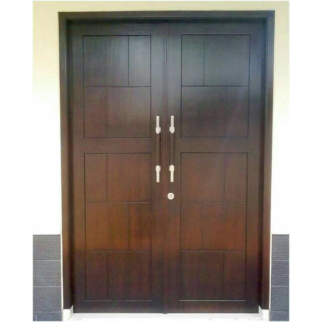 Detail Warna Plitur Pintu Rumah Minimalis Nomer 35