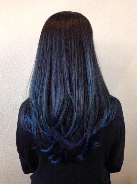 Detail Warna Rambut Biru Dongker Nomer 13