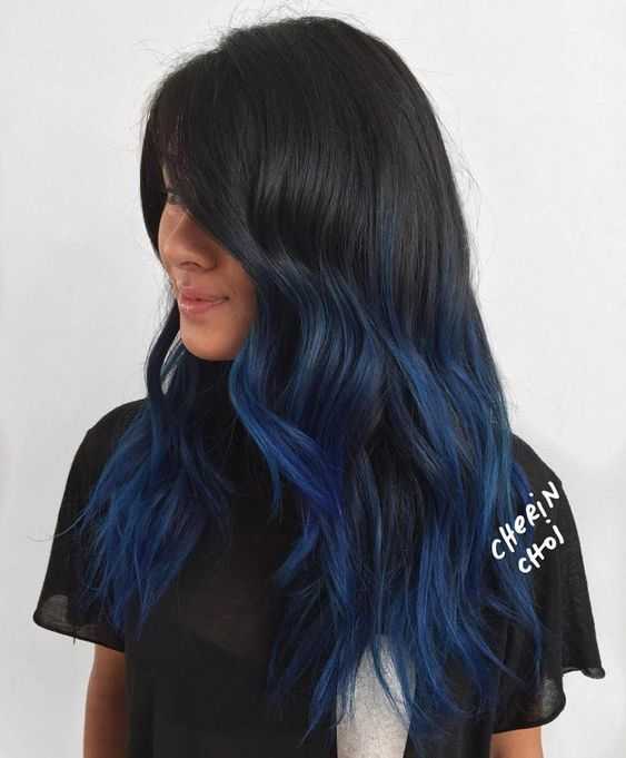 Detail Warna Rambut Biru Dongker Nomer 27