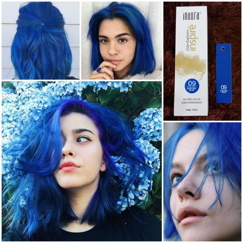 Warna Rambut Biru Elektrik - KibrisPDR