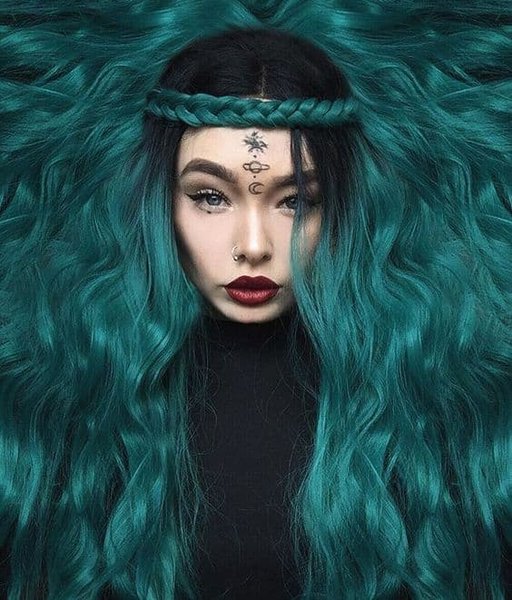 Detail Warna Rambut Biru Tosca Nomer 35