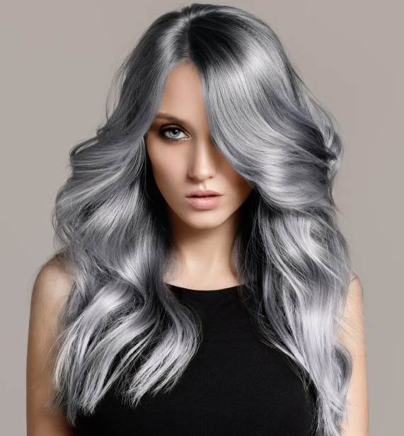 Detail Warna Rambut Dark Grey Nomer 15