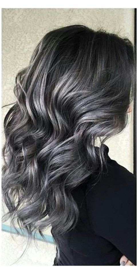 Detail Warna Rambut Dark Grey Nomer 21