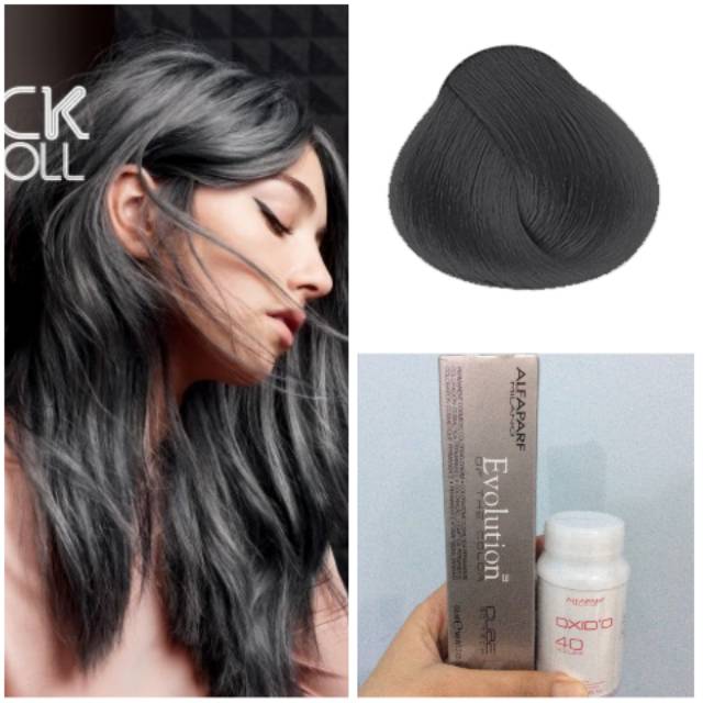 Detail Warna Rambut Dark Grey Nomer 30