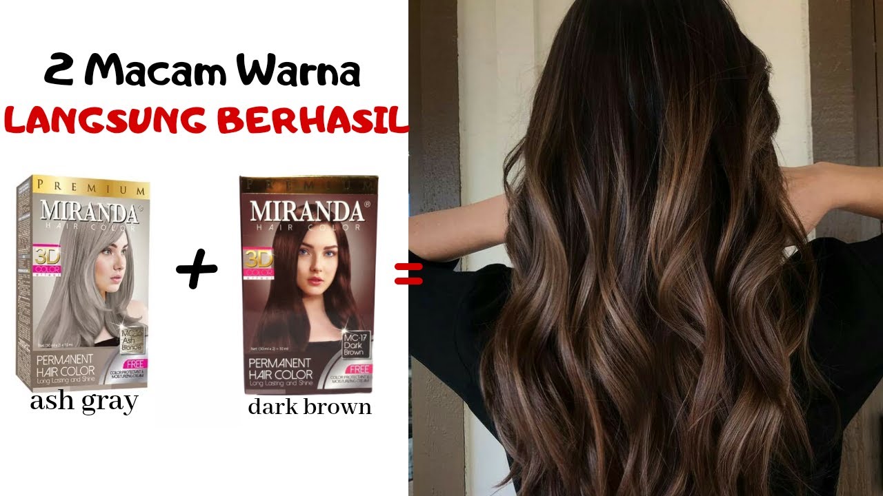 Detail Warna Rambut Dark Grey Nomer 38