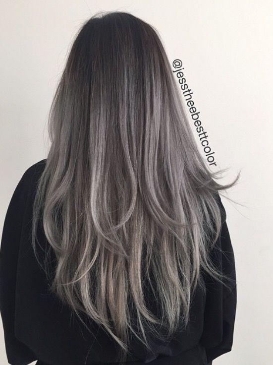 Detail Warna Rambut Dark Grey Nomer 43