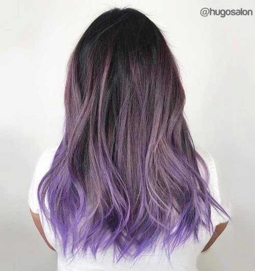 Detail Warna Rambut Lilac Ombre Nomer 19