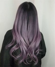 Detail Warna Rambut Lilac Ombre Nomer 8