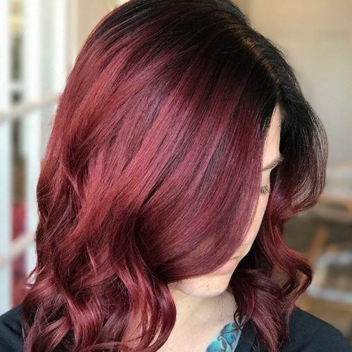 Detail Warna Rambut Merah Marun Gelap Nomer 2