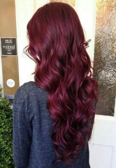 Detail Warna Rambut Merah Marun Gelap Nomer 13