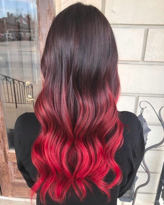 Detail Warna Rambut Merah Marun Gelap Nomer 19