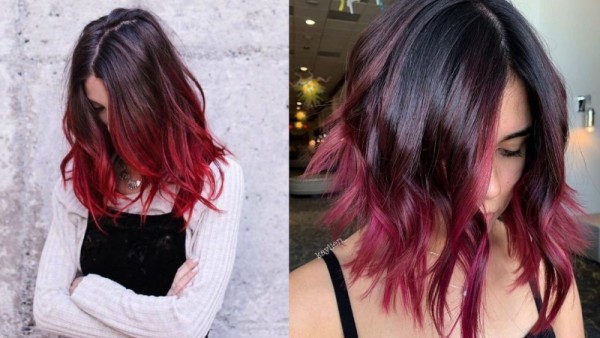 Detail Warna Rambut Merah Marun Gelap Nomer 47