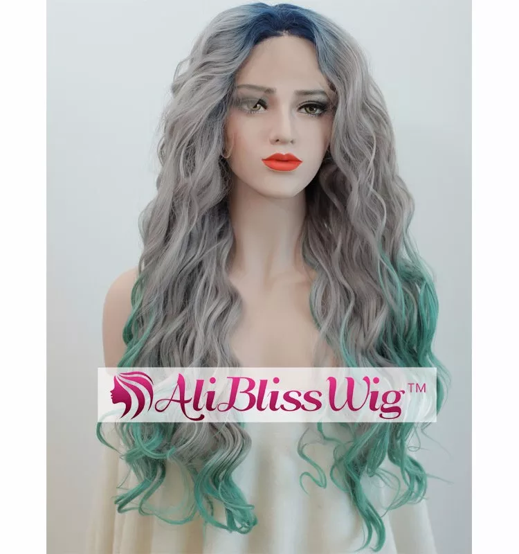 Detail Warna Rambut Ombre Abu Abu Hijau Nomer 28