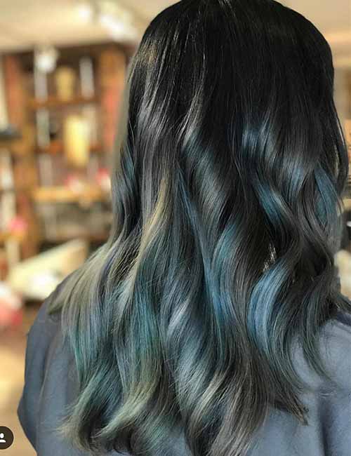 Detail Warna Rambut Ombre Abu Abu Hijau Nomer 51