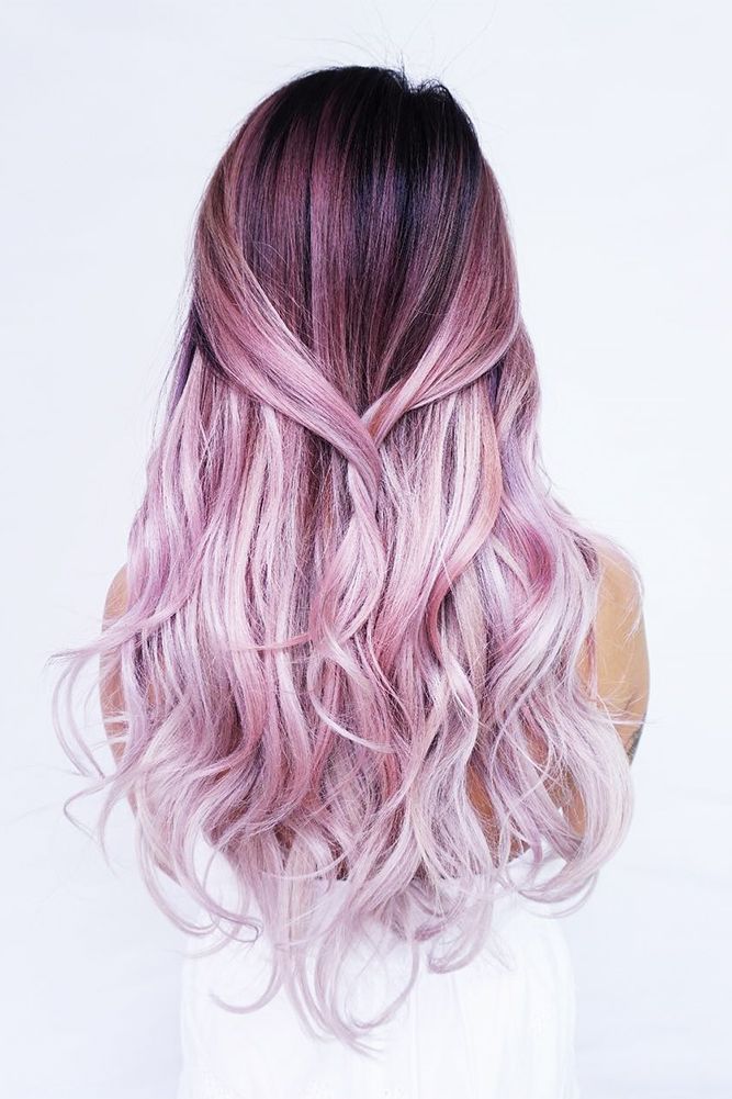 Detail Warna Rambut Pink Pastel Ombre Nomer 3