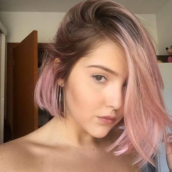 Detail Warna Rambut Pink Pastel Ombre Nomer 46