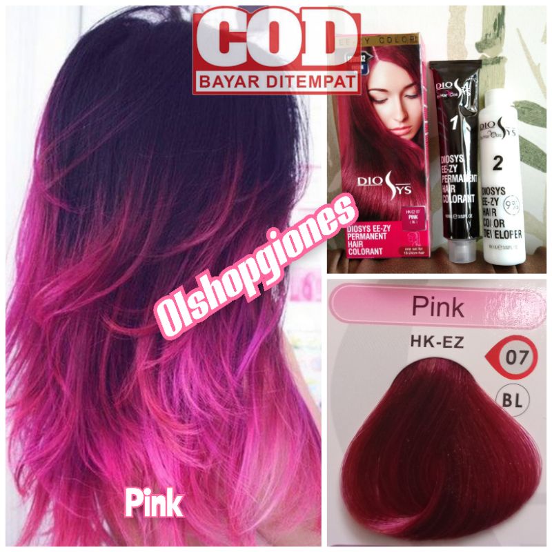 Detail Warna Rambut Pink Pastel Ombre Nomer 48