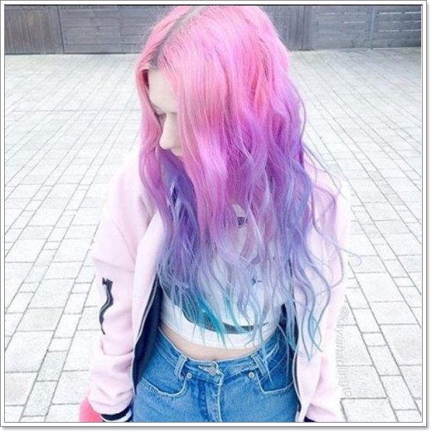 Detail Warna Rambut Rainbow Pastel Nomer 21